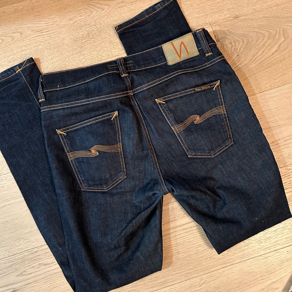 Men’s Nudie Jeans size 33w 34L excellent condition. Lean Dean style. - Picture 6 of 8